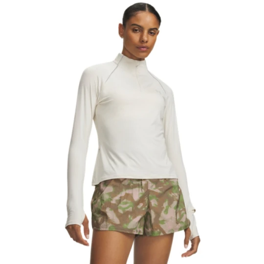 Zdjęcie produktu Damska bluza do biegania Under Armour UA Velociti Half Zip - kremowa
