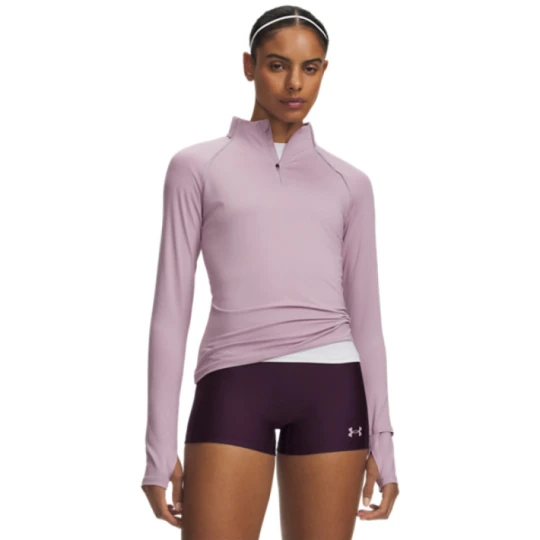 Zdjęcie produktu Damska bluza do biegania Under Armour UA Velociti Half Zip - różowa