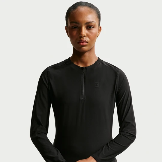Zdjęcie produktu Damska bluza do tenisa Dri-FIT NikeCourt Advantage - Czerń