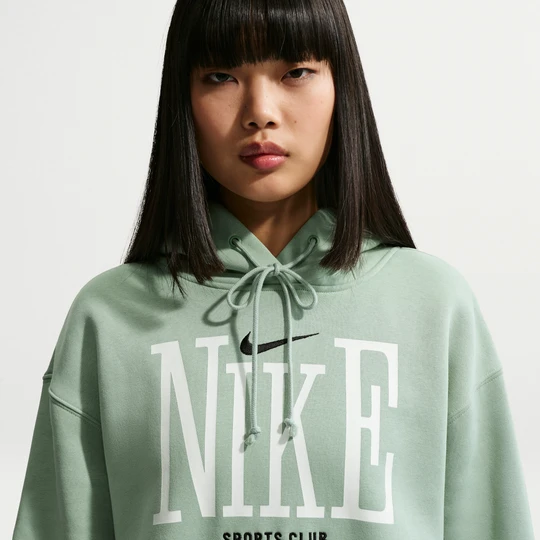 Zdjęcie produktu Damska bluza oversize z kapturem Nike Phoenix Fleece - Zieleń