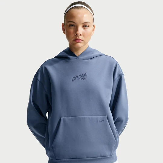 Zdjęcie produktu Damska bluza z kapturem do koszykówki Dri-FIT Caitlin Standard Issue - Niebieski Nike