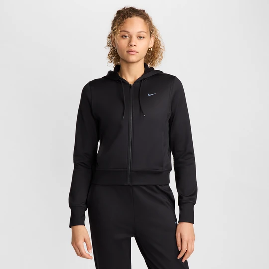 Zdjęcie produktu Damska bluza z kapturem i zamkiem na całej długości Nike Therma-FIT One - Czerń