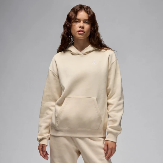Zdjęcie produktu Damska bluza z kapturem Jordan Brooklyn Fleece - Brązowy