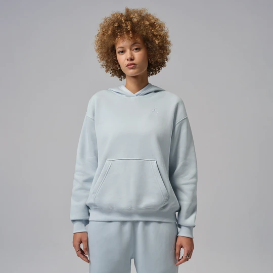 Zdjęcie produktu Damska bluza z kapturem Jordan Brooklyn Fleece - Niebieski