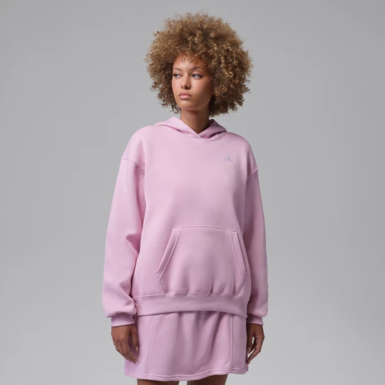 Zdjęcie produktu Damska bluza z kapturem Jordan Brooklyn Fleece - Różowy