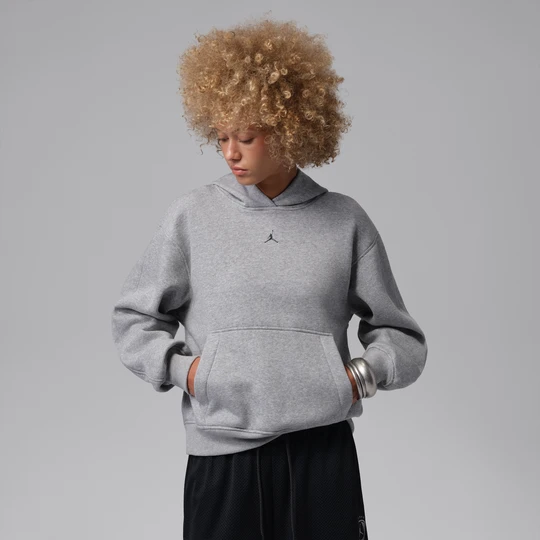 Zdjęcie produktu Damska bluza z kapturem Jordan Brooklyn - Szary