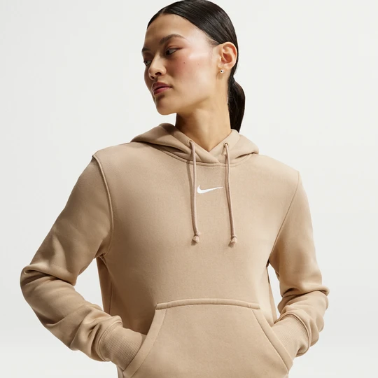 Zdjęcie produktu Damska bluza z kapturem Nike Phoenix Fleece - Brązowy