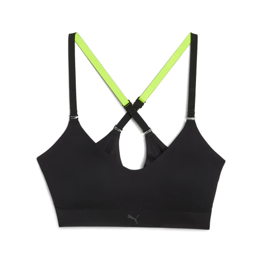 Zdjęcie produktu Damska braletka sportowa PUMA, Odzież, Czarny