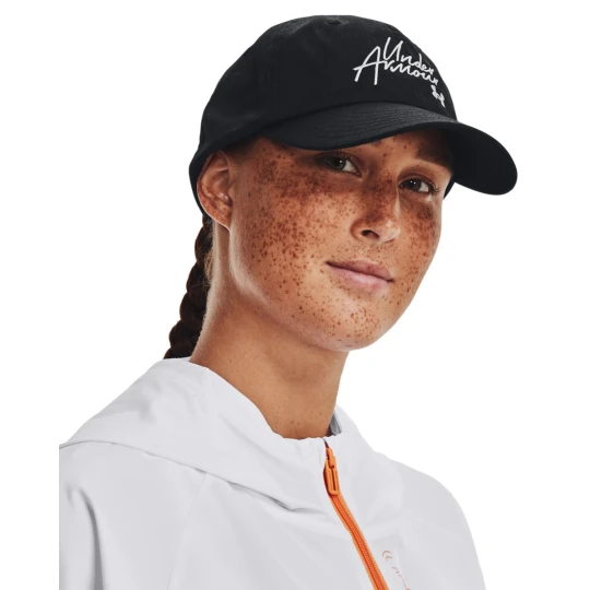 Zdjęcie produktu Damska czapka z daszkiem Under Armour - czarna