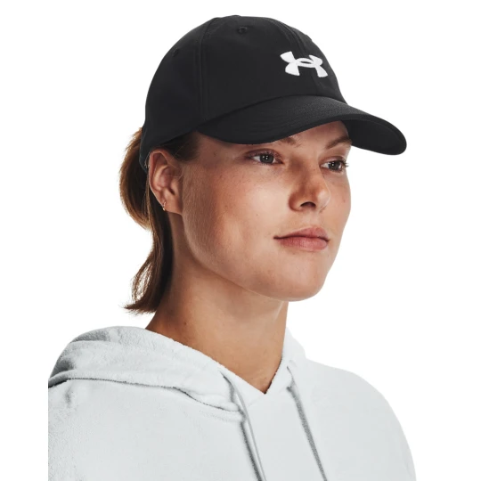 Zdjęcie produktu Damska czapka z daszkiem Under Armour Women's UA Blitzing Adj - czarna