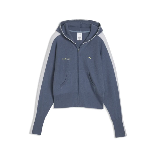 Zdjęcie produktu Damska dzianinowa kurtka PUMA x MADHAPPY T7, Akcesoria, Niebieski