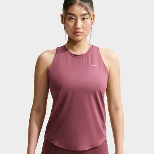Zdjęcie produktu Damska koszulka bez rękawów do biegania Dri-FIT Nike Swift - Czerwony