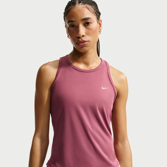 Zdjęcie produktu Damska koszulka bez rękawów do biegania Dri-FIT Nike Tempo - Czerwony