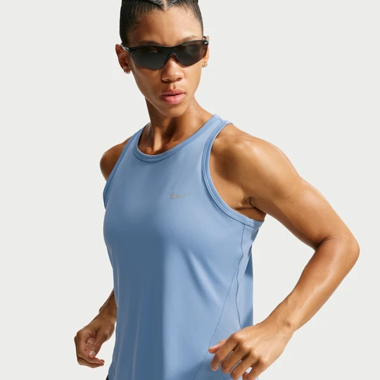 Zdjęcie produktu Damska koszulka bez rękawów do biegania Dri-FIT Nike Tempo - Niebieski