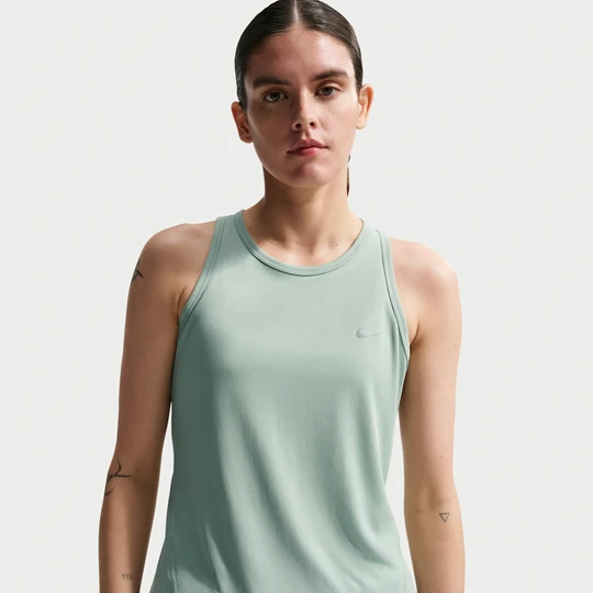 Zdjęcie produktu Damska koszulka bez rękawów do biegania Dri-FIT Nike Tempo - Zieleń