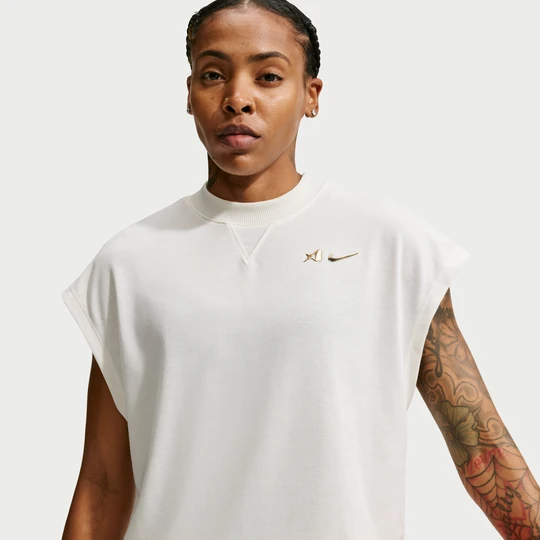 Zdjęcie produktu Damska koszulka bez rękawów do koszykówki A'ja Wilson - Biel Nike