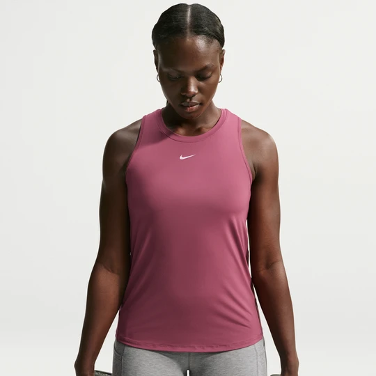 Zdjęcie produktu Damska koszulka bez rękawów Dri-FIT Nike One Classic - Czerwony