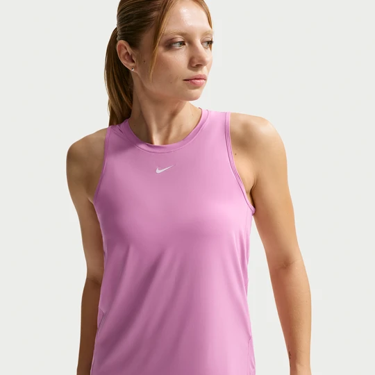 Zdjęcie produktu Damska koszulka bez rękawów Dri-FIT Nike One Classic - Fiolet