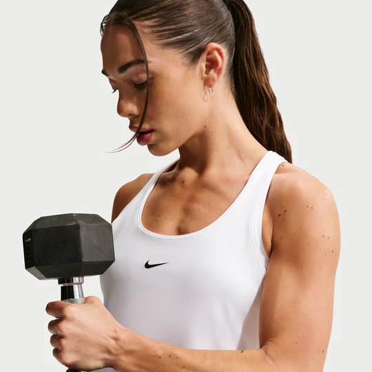 Zdjęcie produktu Damska koszulka bez rękawów Dri-FIT Nike Pro - Biel