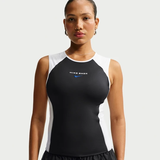 Zdjęcie produktu Damska koszulka bez rękawów Nike - Czerń