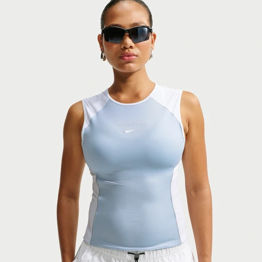 Zdjęcie produktu Damska koszulka bez rękawów Nike - Niebieski