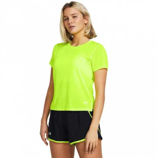 Zdjęcie produktu Damska koszulka do biegania Under Armour UA Launch Shortsleeve - zielona
