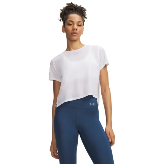 Zdjęcie produktu Damska koszulka do biegania Under Armour UA Velociti Shortsleeve - biała