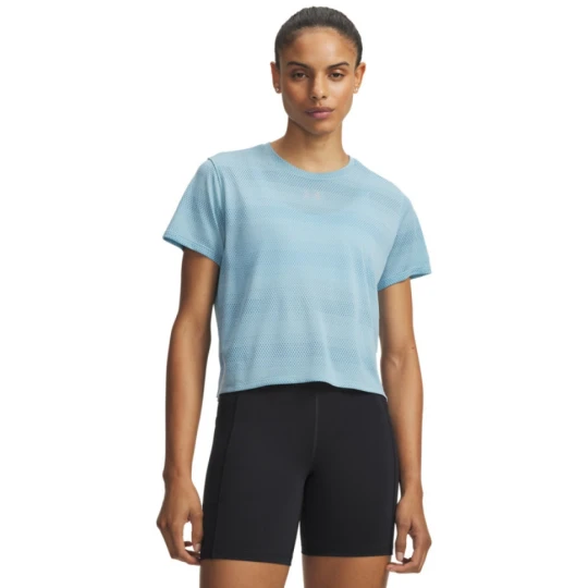 Zdjęcie produktu Damska koszulka do biegania Under Armour UA Velociti Shortsleeve - niebieska