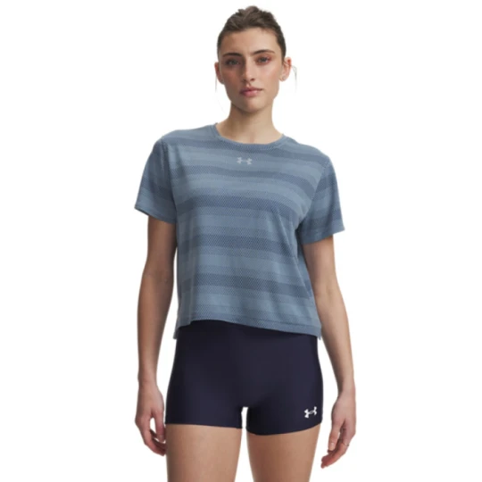Zdjęcie produktu Damska koszulka do biegania Under Armour UA Velociti Shortsleeve - niebieska