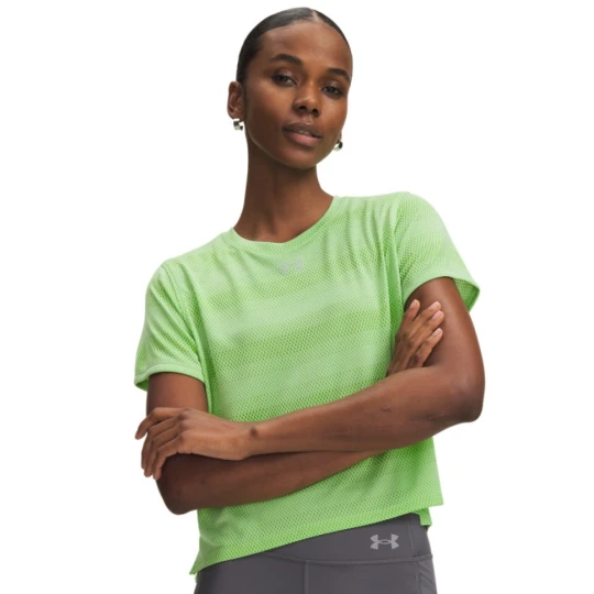 Zdjęcie produktu Damska koszulka do biegania Under Armour UA Velociti Shortsleeve - zielona