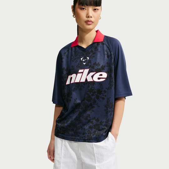 Zdjęcie produktu Damska koszulka do futbolu amerykańskiego Nike - Niebieski