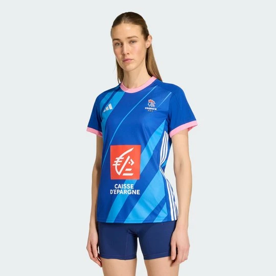 Zdjęcie produktu DAMSKA KOSZULKA MECZOWA FFHB Adidas Royal Blue