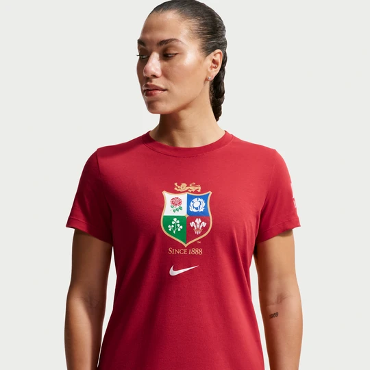 Zdjęcie produktu Damska koszulka Nike Evergreen British & Irish Lions - Czerwony