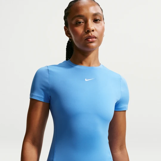 Zdjęcie produktu Damska koszulka Nike One Fitted - Niebieski