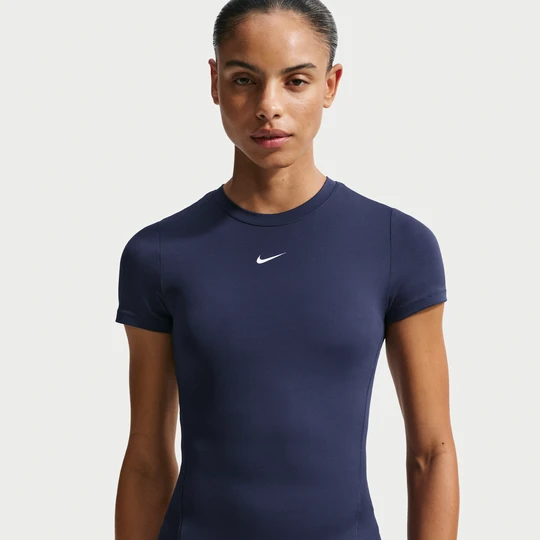 Zdjęcie produktu Damska koszulka Nike One Fitted - Niebieski