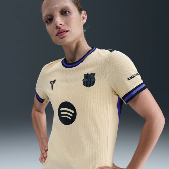 Zdjęcie produktu Damska koszulka piłkarska Kobe Dri-FIT ADV Authentic FC Barcelona Match 2025/26 (wersja wyjazdowa) - Brązowy Nike