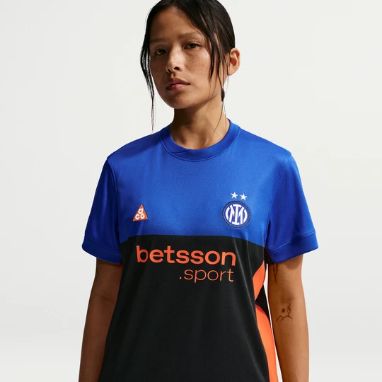 Zdjęcie produktu Damska koszulka piłkarska Nike ACG Dri-FIT Inter Mediolan Stadium 2026 SE – replika - Niebieski
