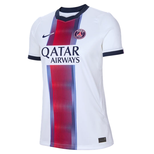 Zdjęcie produktu Damska koszulka piłkarska Nike Dri-FIT Paris Saint-Germain Stadium 2026 / 27 (wersja wyjazdowa) – replika - Biel