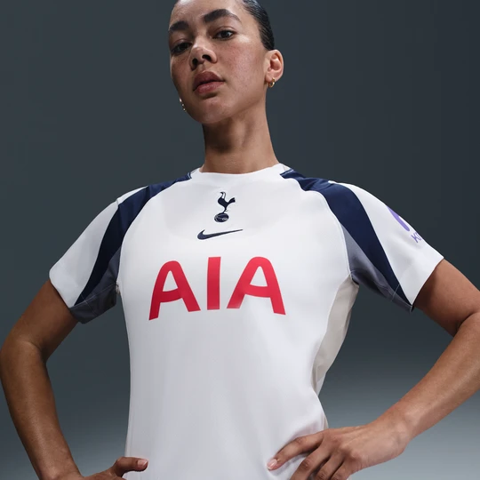 Zdjęcie produktu Damska koszulka piłkarska Nike Dri-FIT Tottenham Hotspur Stadium 2025/26 (wersja domowa) – replika - Biel