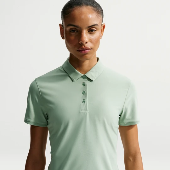 Zdjęcie produktu Damska koszulka polo z krótkim rękawem do golfa Dri-FIT Nike Victory - Zieleń