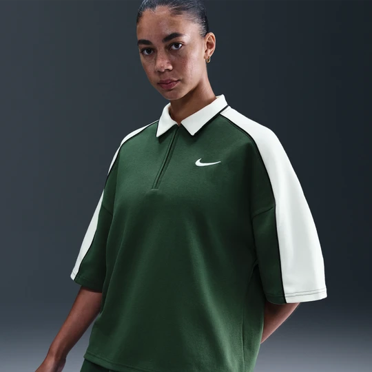 Zdjęcie produktu Damska koszulka polo z krótkim rękawem Nike - Zieleń