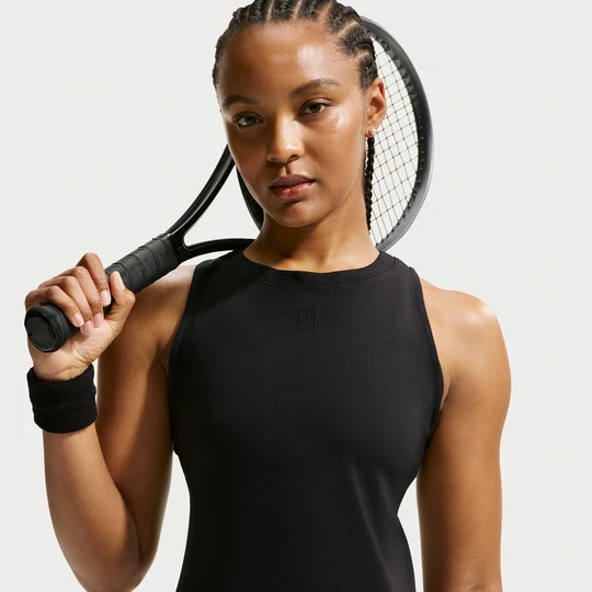 Zdjęcie produktu Damska koszulka tenisowa bez rękawów Dri-FIT NikeCourt Advantage - Czerń
