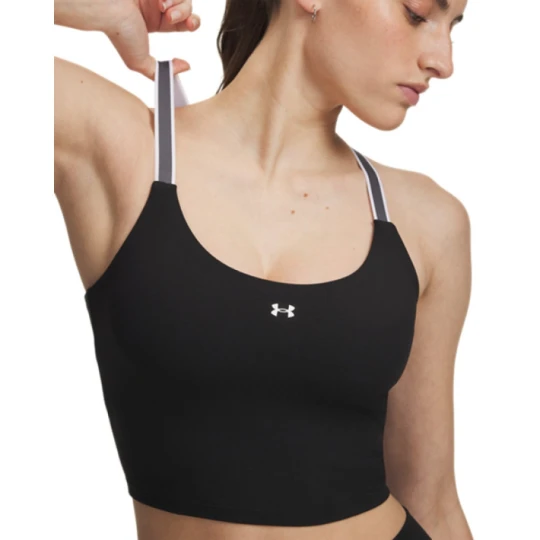 Zdjęcie produktu Damska koszulka treningowa bez rękawów Under Armour Motion Sport Tape Tank - czarna
