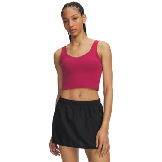 Zdjęcie produktu Damska koszulka treningowa bez rękawów Under Armour Motion Tank - burgundowa
