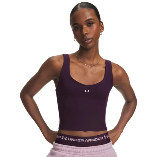 Zdjęcie produktu Damska koszulka treningowa bez rękawów Under Armour Motion Tank - fioletowa