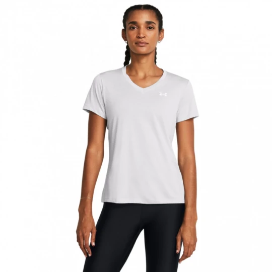 Zdjęcie produktu Damska koszulka treningowa Under Armour Tech SSV- Twist - szara