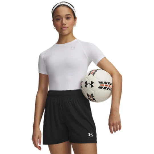 Zdjęcie produktu Damska koszulka treningowa Under Armour UA HG Authentics Comp SS - biała