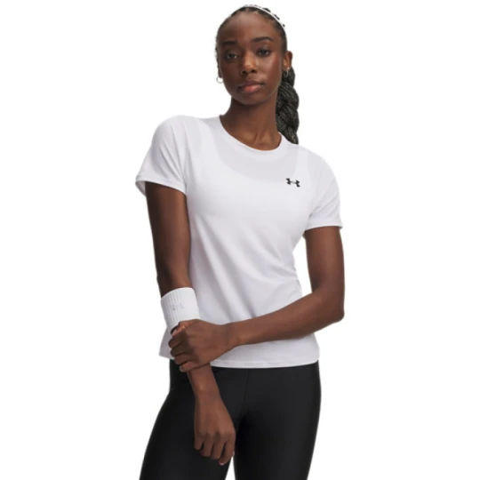Zdjęcie produktu Damska koszulka treningowa Under Armour UA Tech Mesh - biała