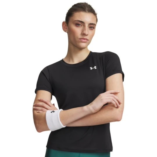 Zdjęcie produktu Damska koszulka treningowa Under Armour UA Tech Mesh - czarna