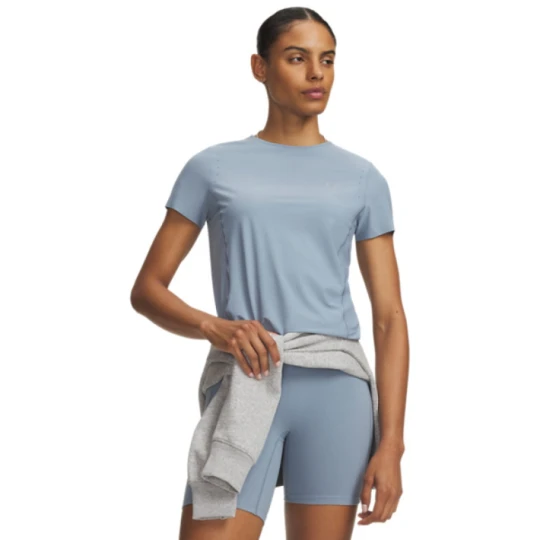 Zdjęcie produktu Damska koszulka treningowa Under Armour Vanish Elite Short Sleeve - niebieska